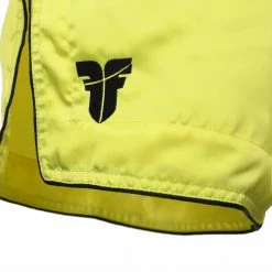 Fighter Thai Shorts Bangkok Plain - Neon Yellow/black, FP08 APPAREL