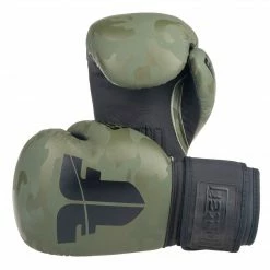 Fighter Boxing Gloves SIAM - Khaki/camo, FBG-003CKH
