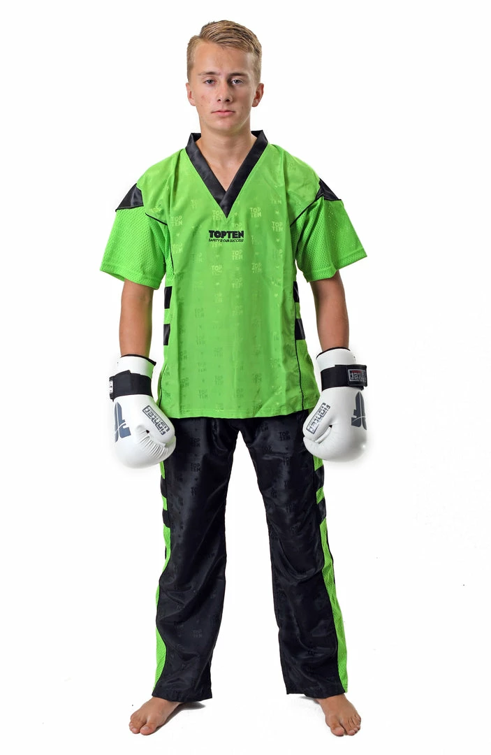 New ๐ TopTen OFFERS Fight Suit TOP TEN -uniform- Neon Green/black, 1681-51 โ๏ธ 3 TopTen OFFERS Fight Suit TOP TEN -uniform- Neon Green/black, 1681-51