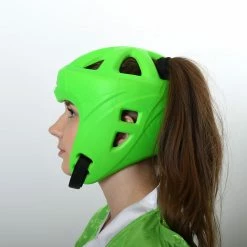 TopTen Top Ten Neon Green Avantgarde Head Guard, 4066-5