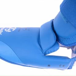 Hayashi WKF Foot And Shin Protection - Blue, 343-6