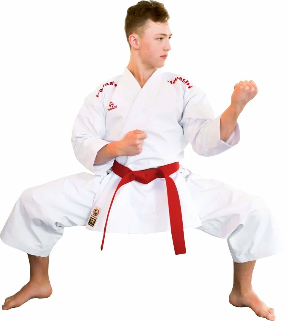 New โญ Hayashi Karate-Gi Bunkai - RED EMBROIDERY ๐ฏ 4 Hayashi Karate-Gi Bunkai - RED EMBROIDERY