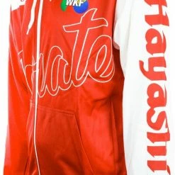 APPAREL Hayashi ZIP Hoodie “WKF Brick”, 19341-41