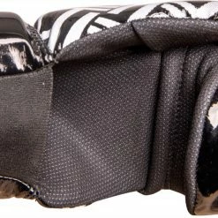 TopTen TOP TEN Glossy Black/White Prism Pointfighter Open-Hand Gloves