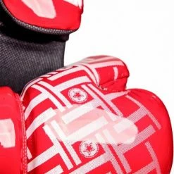 TopTen TOP TEN Glossy Red/White Prism Pointfighter Open-Hand Gloves