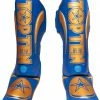 TopTen TOP TEN Shin And Instep Guard “Lowkick” WAKO - Blue, 32194-6 PROTECTION