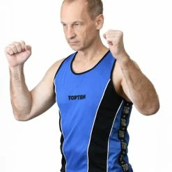 TopTen Boxing Tank Top Winner - Blue/black, 0901 Blue