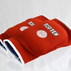 TopTen PROTECTION Top Ten Elbow Guard WAKO NASKA Reversible Red/Blue Protector, 3214-46