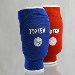 TopTen PROTECTION Top Ten Elbow Guard WAKO NASKA Reversible Red/Blue Protector, 3214-46