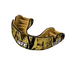 OPRO PROTECTION Mouth Guard UFC POWER-FIT - GOLD/BLACK/GOLD 002288016