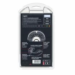 PROTECTION OPRO UFC Platinum Fangz - Black Metal/Red 002261001